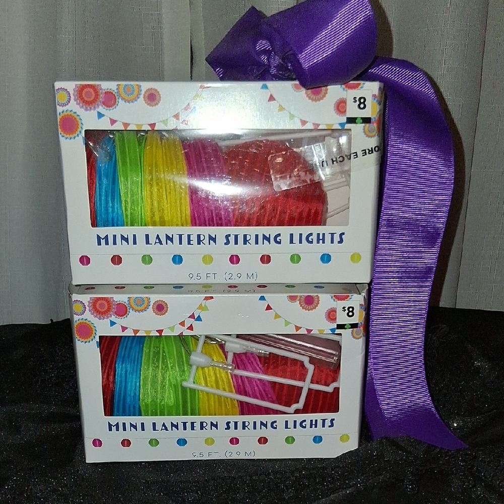 Colorful Mini Lantern String Lights